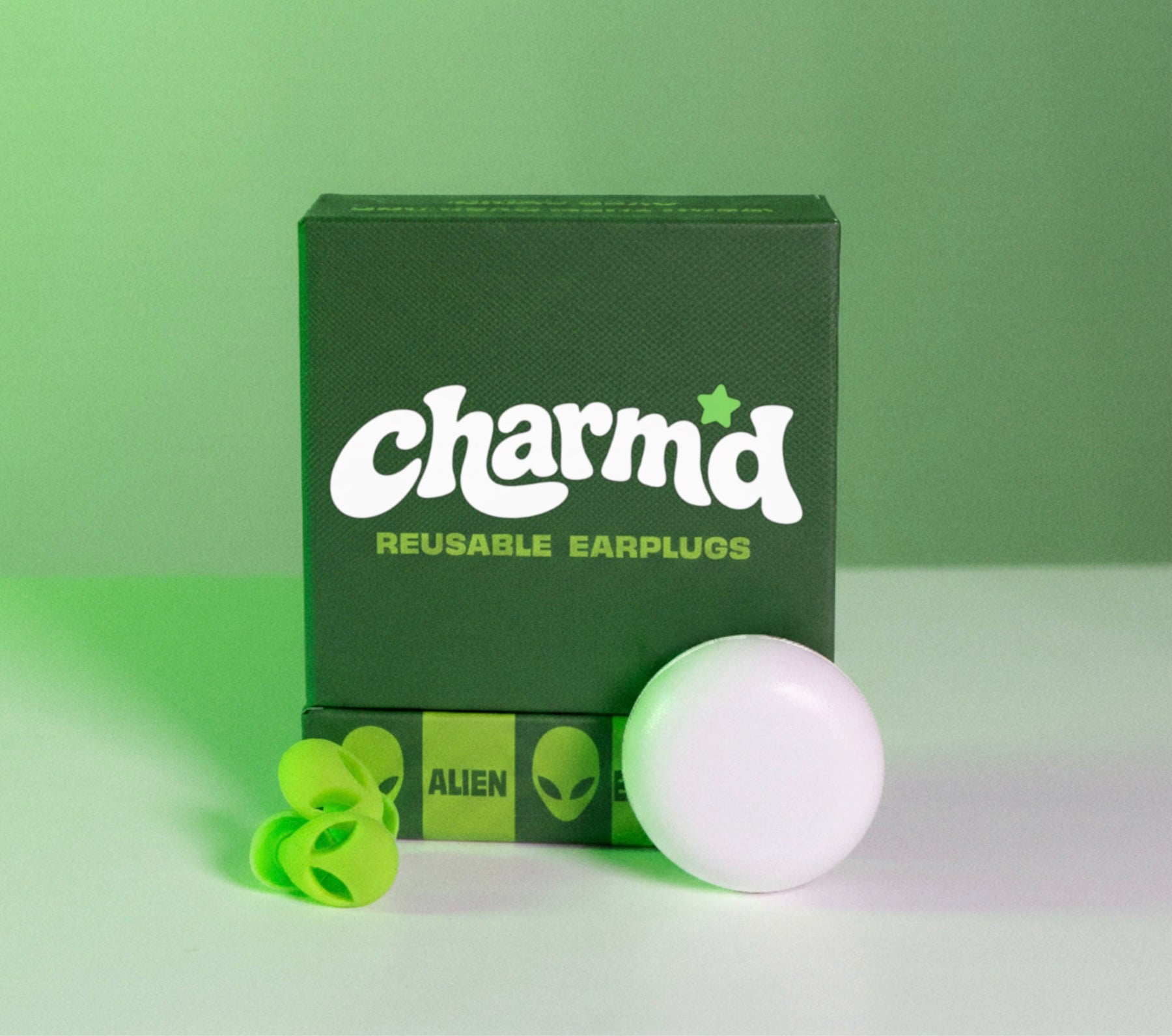 Pre-Order: Space Cadet Alien Shaped Earplugs