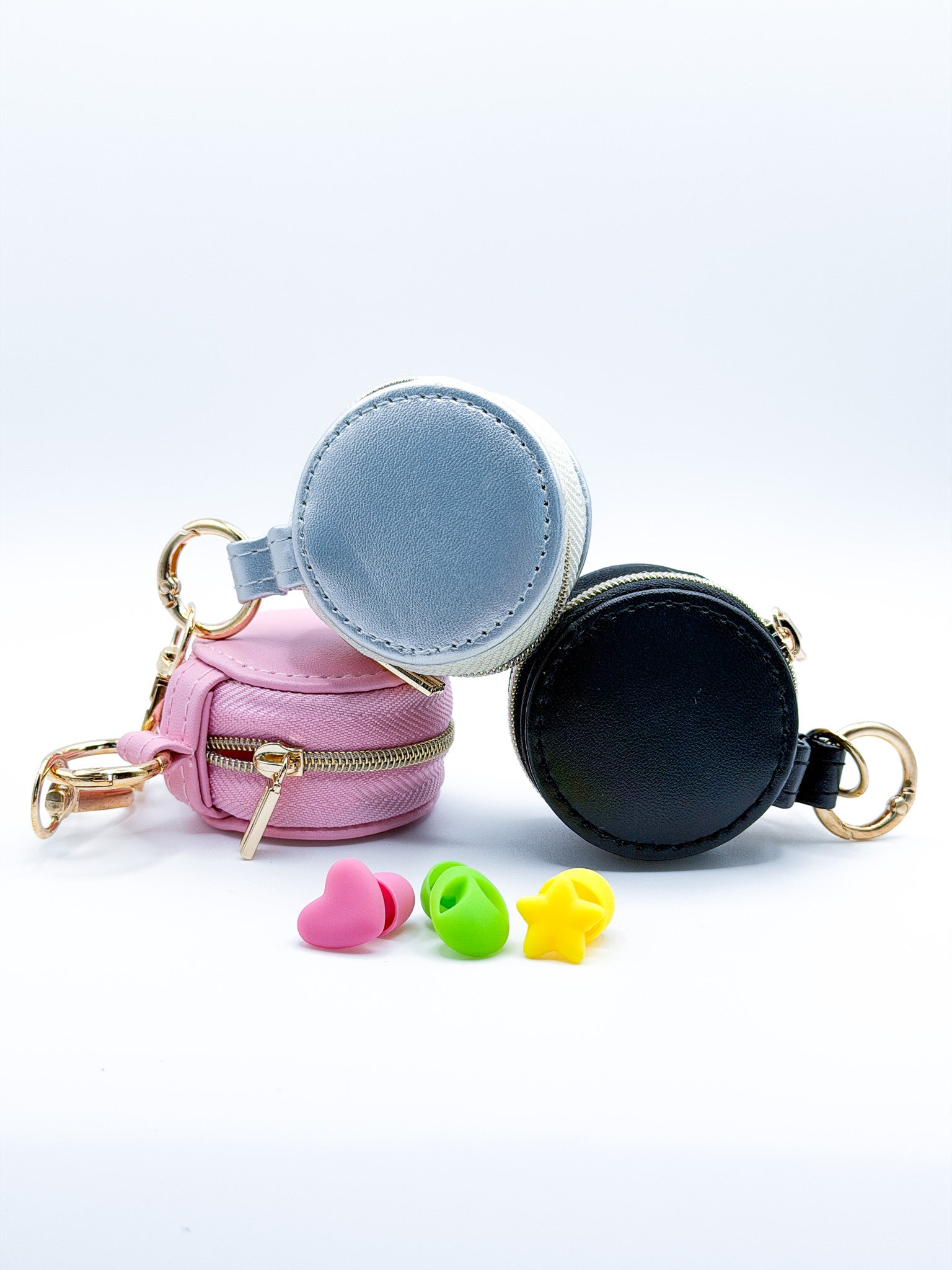 Pre-Order: Zip Pouch Circle Keychain Case