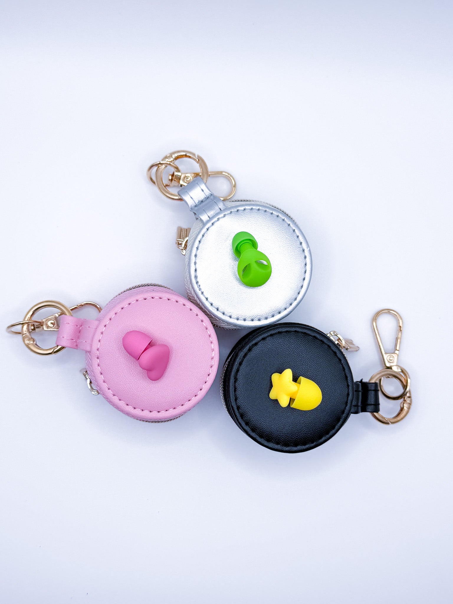 Pre-Order: Zip Pouch Circle Keychain Case